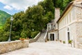 Greccio, Italy. hermitage shrine erected by St. Francis of Assisi Royalty Free Stock Photo