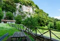 Greccio, Italy. hermitage shrine erected by St. Francis of Assisi Royalty Free Stock Photo