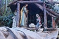 The nativity scene at Greccio, Italy