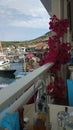 Grece Lefkada Island, Sivota port Royalty Free Stock Photo