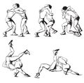 Greco-Roman wrestling