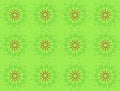 Gree ornamental backgroud. Natural green patterned background in texture