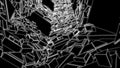 Greeble structure wire animation loop