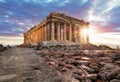 Greece - Acropoli in Athens at sunrise