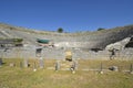 Greece, amphitheater in ancient Dodoni Royalty Free Stock Photo