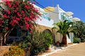 Greece, Antiparos island, street view in the main town