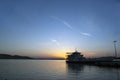 Greece Ã¢â¬â Antiparos island. Sunset over the sea.