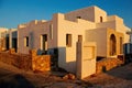 Greece, Antiparos island, unfinished building in the main town