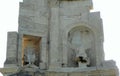 Greece, Athens, Filopappou Hill, the Filopappu Monument, element of the mausoleum