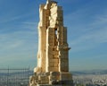 Greece, Athens, Filopappou Hill, the Filopappu Monument