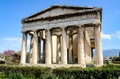 GREECE, ATHENS - MARCH 29, 2017: The Temple of Hephaestus Royalty Free Stock Photo