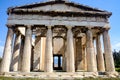 GREECE, ATHENS - MARCH 29, 2017: The Temple of Hephaestus Royalty Free Stock Photo