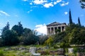 GREECE, ATHENS - MARCH 29, 2017: The Temple of Hephaestus Royalty Free Stock Photo