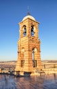 Greece, Athens, Mount Lycabettus - bell tower on top