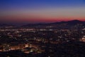 Greece Athens night Royalty Free Stock Photo