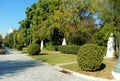 Greece, Athens, Pedion Areos, the central alley of the park