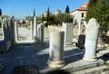 Greece, Athens, remains and columns of the Roman agora Royalty Free Stock Photo