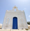 Greece church front Royalty Free Stock Photo