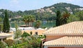 Greece. Corfu. Hotel on the beach