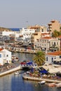 Greece ,Crete island,Agios Nikolaos Royalty Free Stock Photo