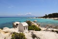 Greece. Destination, enjoyment halkidiki Kavourotripes Beach.