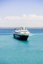Greece ferry arrival