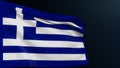 greece flag athens sign greek national symbol Royalty Free Stock Photo