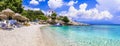 Beaches of Samos island, Greece Royalty Free Stock Photo