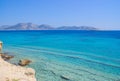 Greece, Koufonissi. A view to the island of Keros. Royalty Free Stock Photo