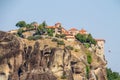 Greece, Kalambaka, The Monastery of Great Meteora or Monastery of the Transfiguration Royalty Free Stock Photo