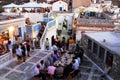 Greece, Karpathos island, scenery at Olympos village on the Assumption Day