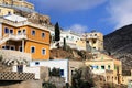 The village of Olympos in Karpathos island Royalty Free Stock Photo