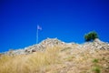 Greece - Kefalonia - Venetian St George`s Castle Royalty Free Stock Photo