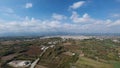 Greece Komotini aerial view