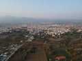 Greece Komotini aerial view