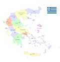 Greece map - cdr format