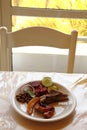 Greece meat food Royalty Free Stock Photo