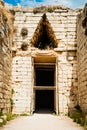 Greece, Mycenae, Panagitsa Hill, Tomb of Agamemnon, bronze age