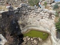 Greece, Mycenae, water tank