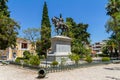 Greece, Nafplion, Statue of General Kolokotronis
