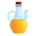 Greece oil jug icon, cartoon style Royalty Free Stock Photo