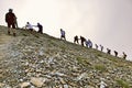 Climbers on Olympus mountain