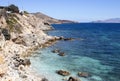 Greece, Paros. A view from the cliffs at Piso Livadi. a