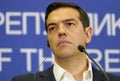 Greece Prime Minister Alexis Tsipras and Serbian Prime Minister Aleksandar Vucic holds a joint press conference