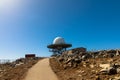 Greece, Rhodes, Embona, Mount Attavyros, Radar station