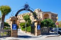 GREECE, RHODES - 05 JUNE 2016 : Rhodes casino hotel building sunny summer