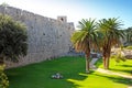 Greece, Rhodes Wall of ancient city