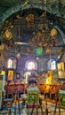 Greece, Sporades, Skiathos, Evagelistrias monastery interior