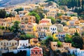 Greece, Symi island, houses in Yalos