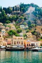 Greece, Symi island, view of Yalos